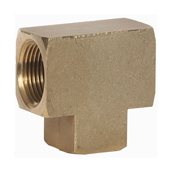 1 4 FPT Brass Pipe Tee 23700X4