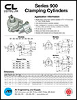 Control Line Series-900 Clamping Cylinders