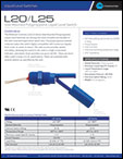 L20/L25 Side Mounted Polypropylene Liquid Level Switch