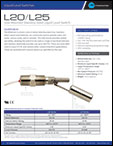 L20/L25 Side Mounted Stainless Steel Liquid Level Switch