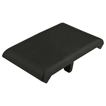 2 Hole - 28mm Slotted Inside Corner Bracket Cover Cap (12032)