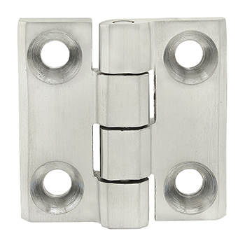 20 Series 4 Hole - Standard Stainless Steel Hinge (12093)