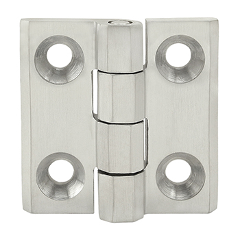 10 & 25 Series 4 Hole - Standard Stainless Steel Hinge (12094)