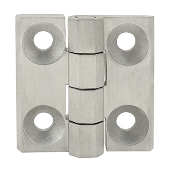 30 Series 4 Hole - Standard Stainless Steel Hinge (12096)