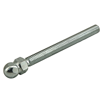 Swivel Foot Threaded Stem: 3/8-16 x 4.000