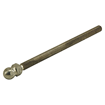 Swivel Foot Threaded Stem: 3/8-16 x 6.000