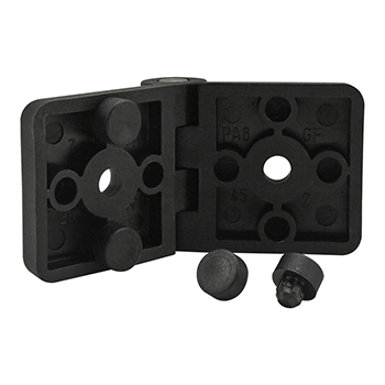 45 Series 2 Hole - Standard Plastic Hinge (12252)