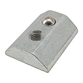 M5 Slide-in T-Nut with Ball Spring (13064)