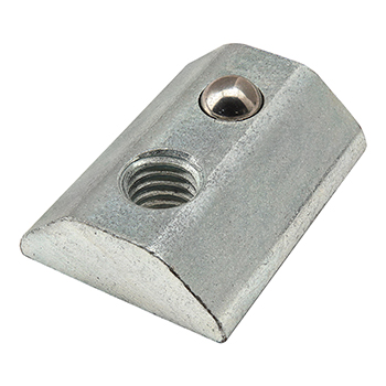 M6 Slide-in T-Nut with Ball Spring (13065)