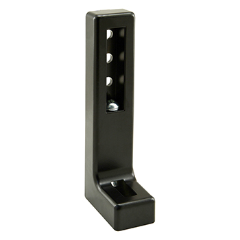 45 Series Adjustable Die-Cast Floor Bracket (14009)