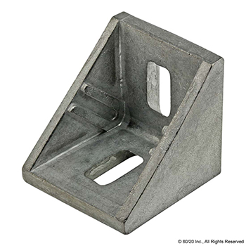 30 Series 2 Hole - 28mm Slotted Inside Corner with Dual Support (14067)