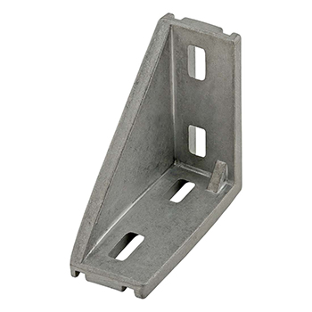 30 Series 4 Hole - Inside Corner Bracket with Single Support (14068)