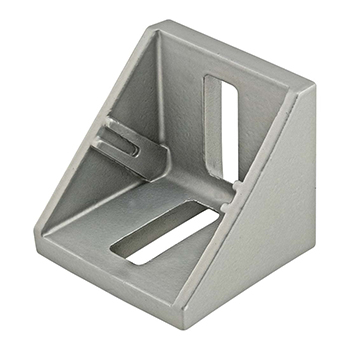 40 Series 2 Hole- 39mm Slotted Inside Corner Bracket with Dual Support (14075)