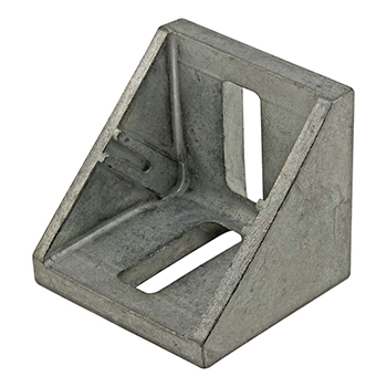 40 Series 2 Hole- 39mm Slotted Inside Corner Bracket with Dual Support (14079)