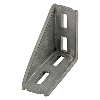 15 & 40 Series 4 Hole - Inside Corner Bracket with Single Support (14080)