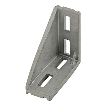 15 & 40 Series 4 Hole - Inside Corner Bracket with Single Support (14081)