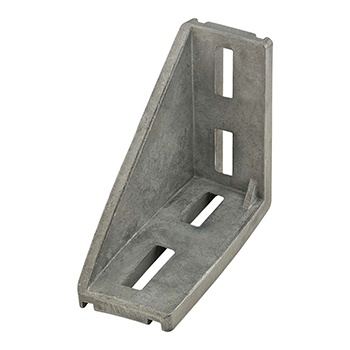 45 Series 4 Hole - Inside Corner Bracket with Single Support (14086)