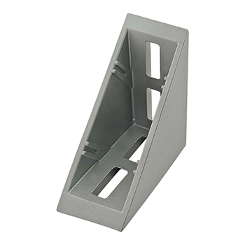 15, 40, & 45 4 Hole - Inside Corner Bracket with Dual Support (14098)