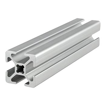 20mm X 20mm T-Slotted Profile - Four Open T-Slots (20-2020)