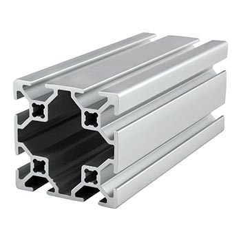 40mm X 40mm T-Slotted Profile - Eight Open T-Slots (20-4040)