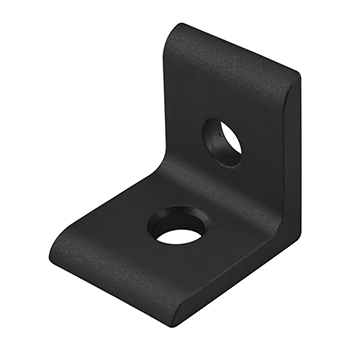 20 Series 2 Hole - Inside Corner Bracket (20-4119-Black)