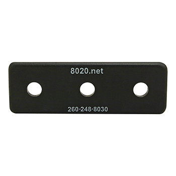 15 Series End Cap with Push-In Fastener (2046)