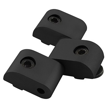 10 Series Standard Captive Lift-Off Hinge Assembly (2066-Black)