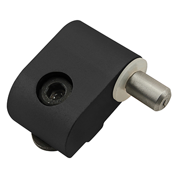 10 Series Standard Lift-Off Hinge - Right Hand with Single Short Pin (2075-Black)