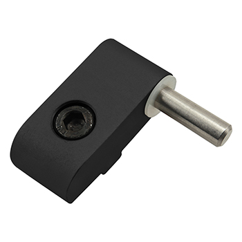 15 Series Standard Lift-Off Hinge - Right Hand with Single Long Pin (2093-Black)