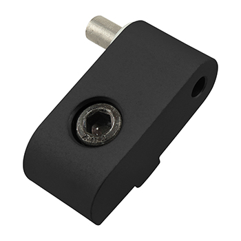 15 Series Standard Lift-Off Hinge - Left Hand with Single Short Pin. (2096-Black)