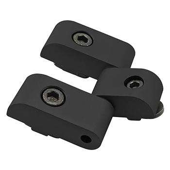 10 to 15 Series Standard Captive Lift-Off Hinge Assembly (2103-Black)