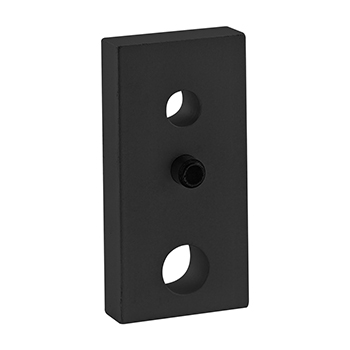 15 Series 2 Hole - Leveling Anchoring Base Plate (2165-Black)