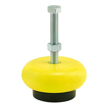 Anti-vibration Leveling Foot: 3/8-24 x 2.250