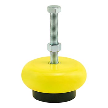 Anti-vibration Leveling Foot: 3/8-16 x 2.250