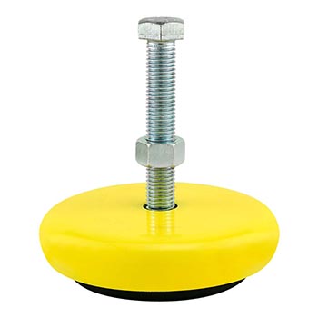 Anti-vibration Leveling Foot: 3/4-10 x 4.250