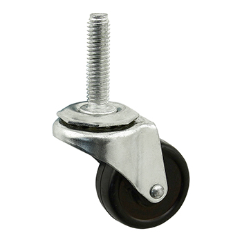 Threaded Stem Swivel Caster: 3/8-16 x 1.5