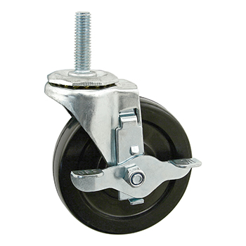 Threaded Stem Swivel Caster: 7/16-14 x 1.5