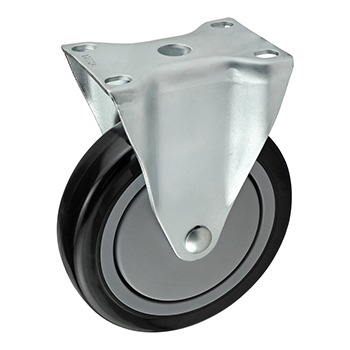 Deluxe Flange Mount Rigid Caster: 5.00