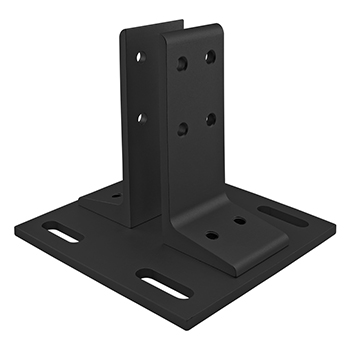 10 Series Floor Mount Base Plate (2385-Black)