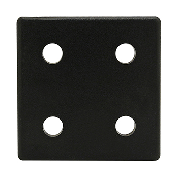 25 Series End Cap with Push-In Fastener (25-2028-Plain)