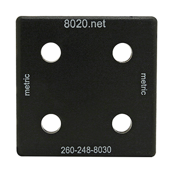 25 Series End Cap with Push-In Fastener (25-2028)