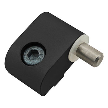 25 Series Standard Lift-Off Hinge - Right Hand with Single Short Pin (25-2075-Black)