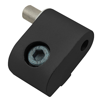 25 Series Standard Lift-Off Hinge - Left Hand with Single Short Pin. (25-2076-Black)