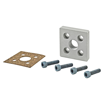 25 Series 5-Hole Square Pressure Manifold Feed Plate (25-2159)