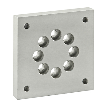 25 Series Leveling Caster Base Plate (25-2406)