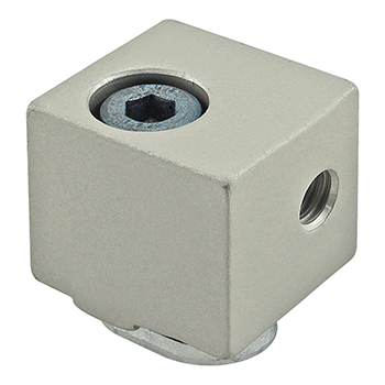 25 Series Aluminum Panel Mount Block (25-2427)