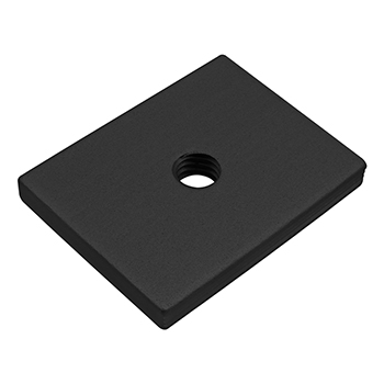 25 Series Narrow Backing Plate (25-2492-Black)