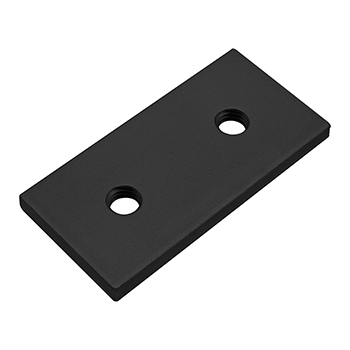 25 Series Wide Backing Plate (25-2495-Black)