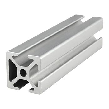 25mm X 25mm T-Slotted Profile - Three Adjacent Open T-Slots (25-2503)