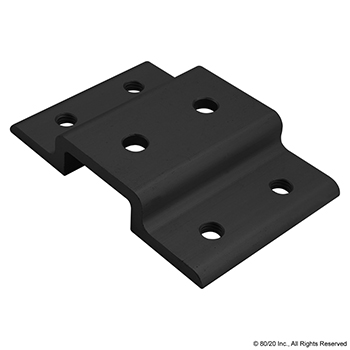 25 Series Double Arm Wide Panel Retainer (25-2513-Black)